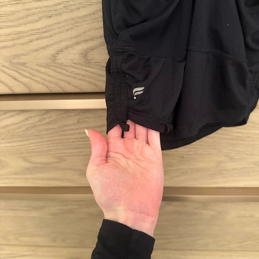 Fabletics Black Racerback Tank Top - Picture 3 of 4